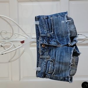 AE Cut off shorts size 0